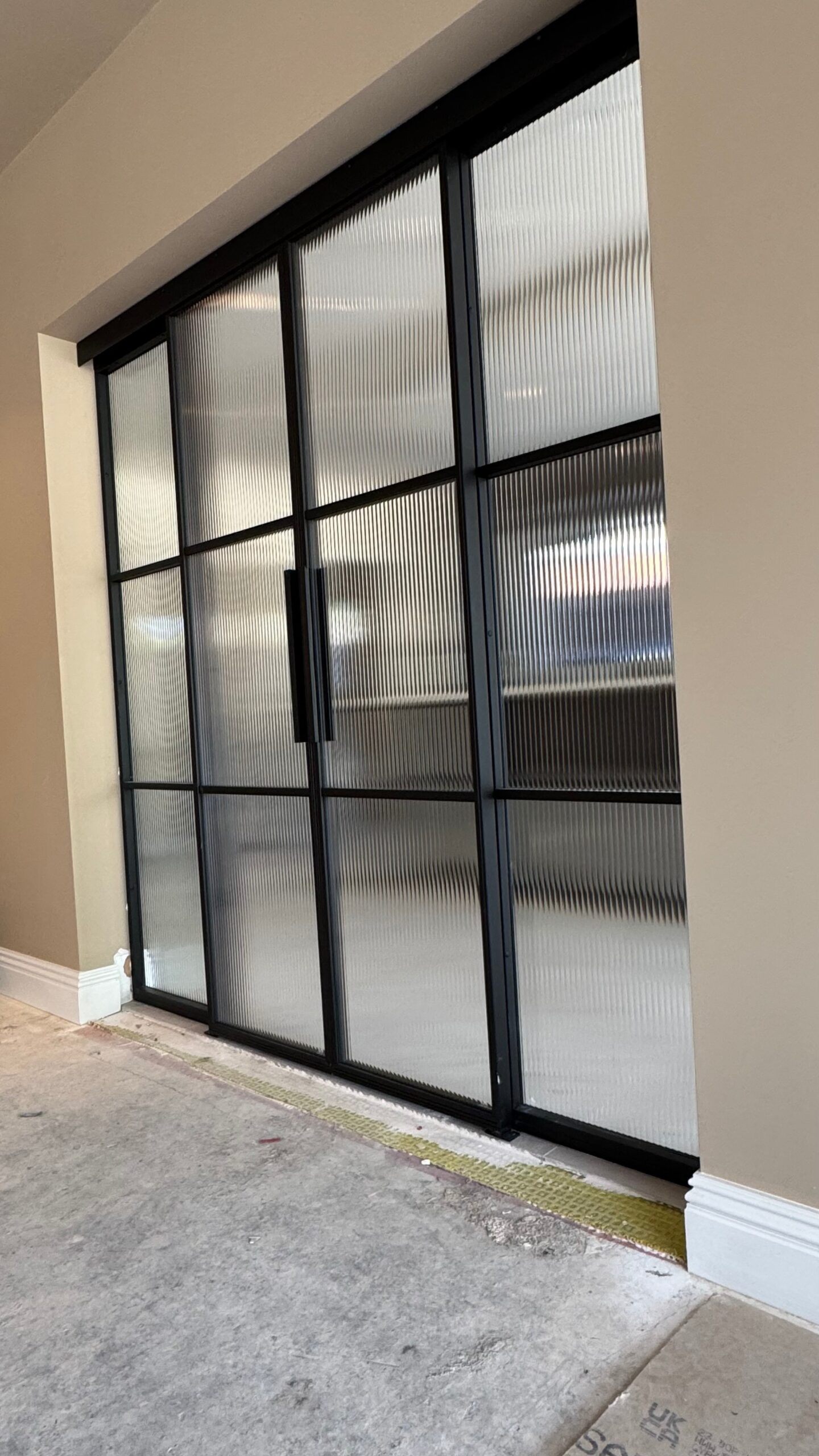 Luxury Bespoke Steel Door Installation