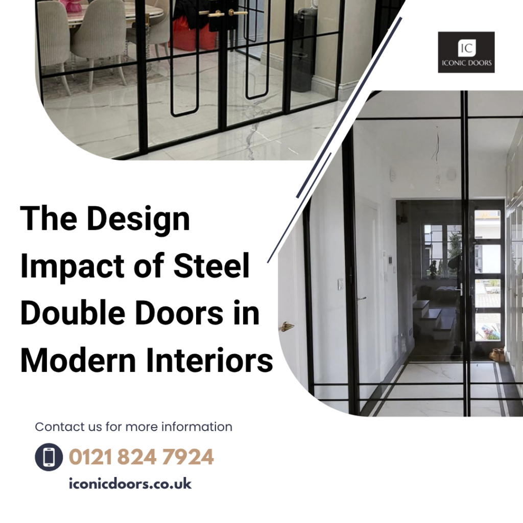 Steel Double doors London